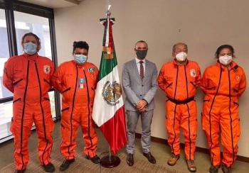 Topos Azteca esperan laboran en edificio colapsado en Miami