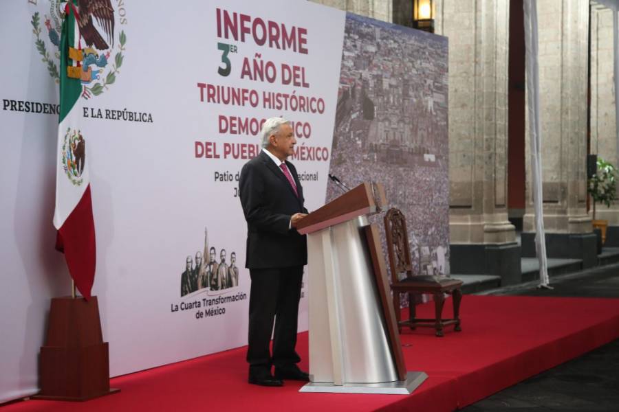 72% de encuestados por Gobierno Federal respondió a favor de que AMLO continué como presidente