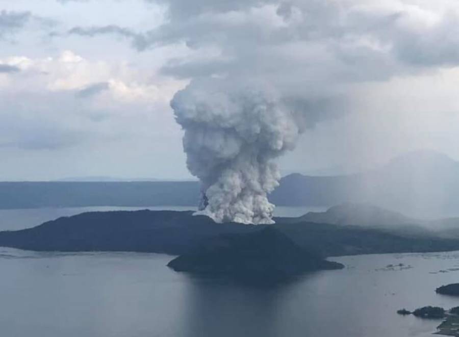 Filipinas se encuentra en alerta tras erupción del volcán Taal