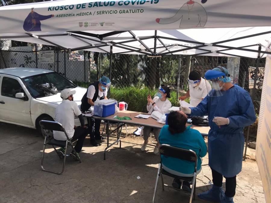 GobCDMX retira de plazas quioscos de pruebas Covid