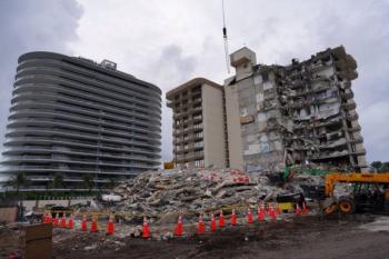 En Miami detienen las tareas de rescate por peligro de colapso
