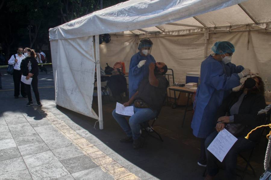 GobCDMX retira de plazas quioscos de pruebas Covid