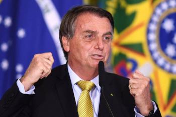 Jair Bolsonaro critica protestas contra el gobierno: 
