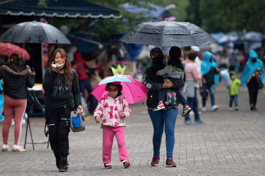 Activan Alerta Amarilla por lluvias en la CDMX
