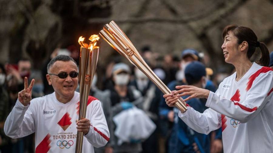 Por Covid, cancelan en Tokio recorrido de antorcha ol&iacute;mpica