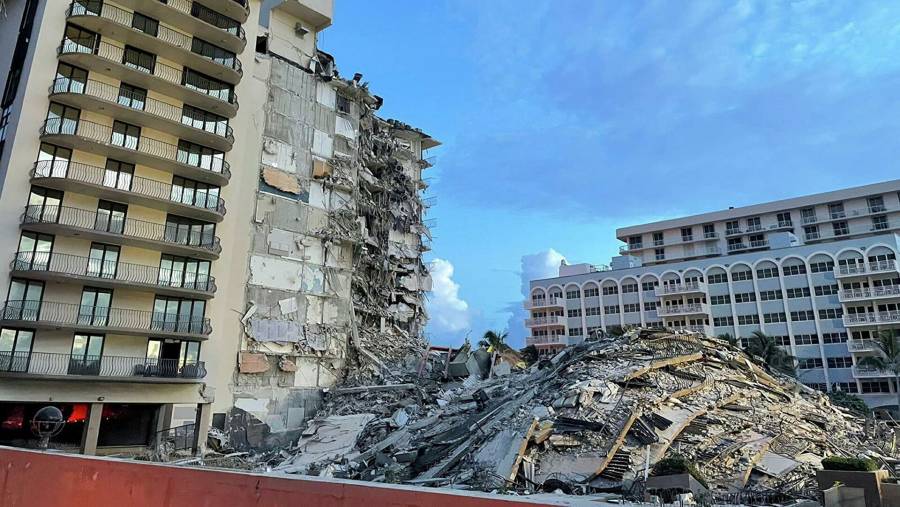 Asciende a 46 muertos tras el derrumbe de edificio en Florida