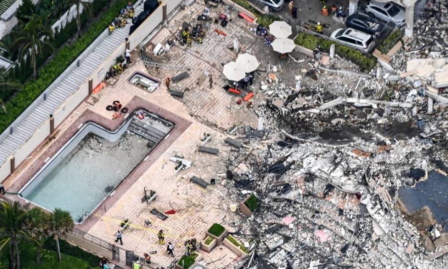 Ponen fin a la búsqueda de supervivientes; sube a 60 número de muertos tras derrumbe de edificio en Miami