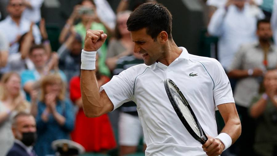 Novak Djokovic buscará un 20º Grand Slam en la final de Wimbledon