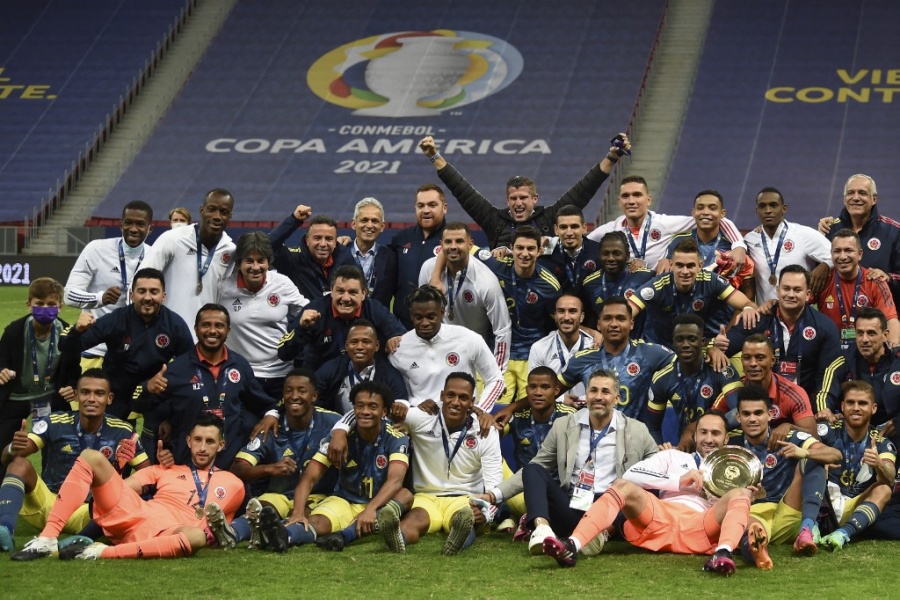 Colombia se queda con el tercer lugar de la Copa América-2021