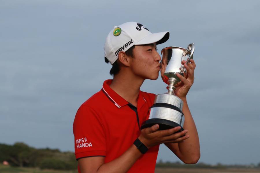 Gana Min-woo Lee el Abierto de Escocia de golf