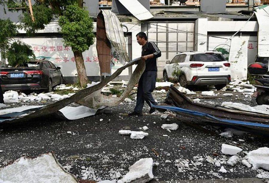 Derrumbe de hotel en China deja al menos un muerto y 10 desaparecidos