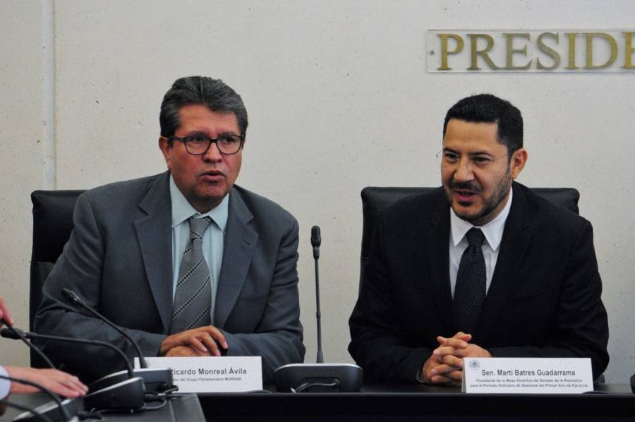 Es un funcionario profesional: Ricardo Monreal felicita a Martí Batres