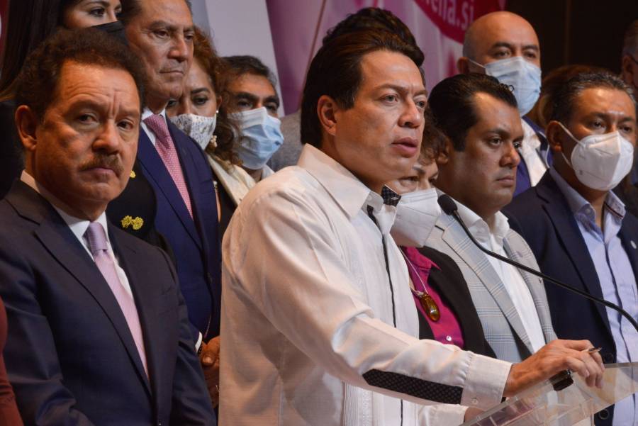 Mario Delgado responde a Monreal que elección de candidatos en Morena es por encuesta