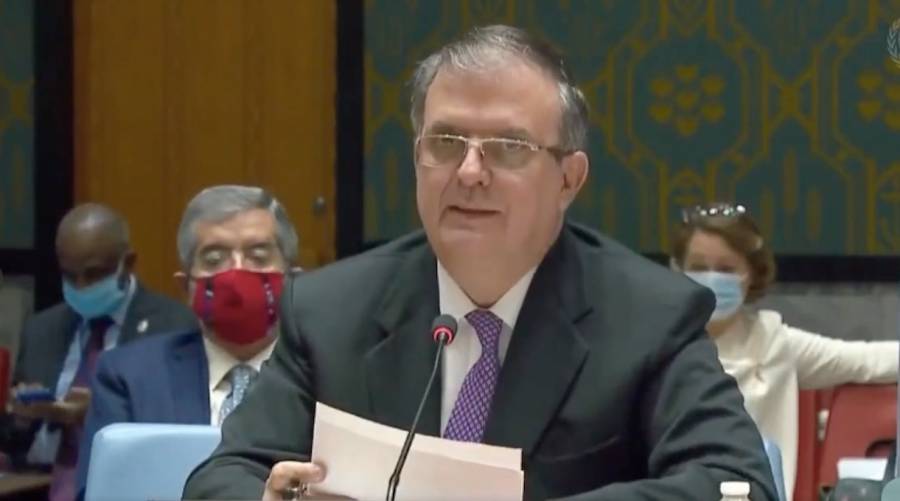 En la ONU, México denuncia embargo de EEUU sobre Cuba: Ebrard