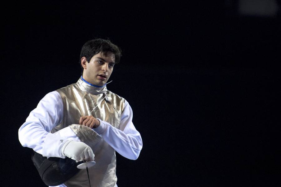 Diego Cervantes, el esgrimista que representará a México en Tokio 2020