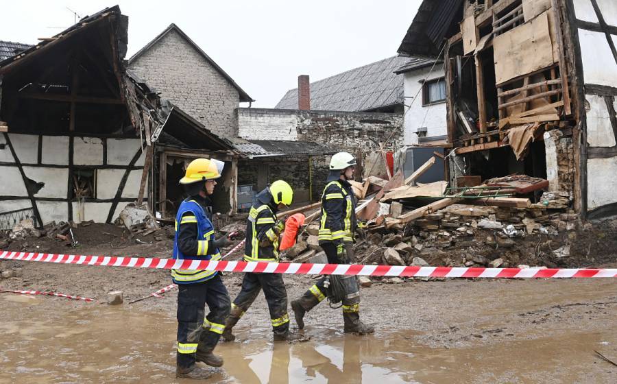 Al menos 133 muertos en Alemania y 153 en Europa por temporal