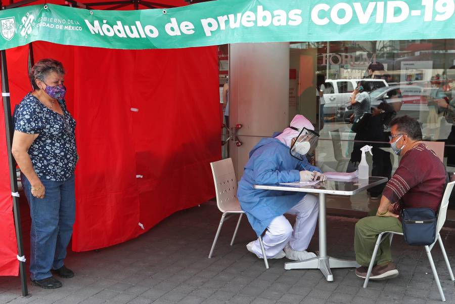 Regresan módulos Covid a plazas comerciales de la CDMX