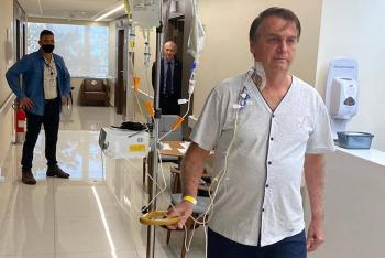 Jair Bolsonaro recibe alta m&eacute;dica tras padecer obstrucci&oacute;n intestinal