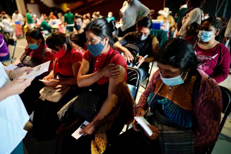 Avanza IMSS en vacunación antiCovid en Chiapas