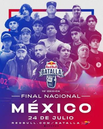 Detalles de la Final Nacional de Red Bull Batalla M&eacute;xico 2021