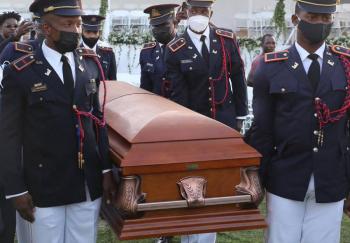 Hait&iacute; se despide del asesinado presidente Jovenel Moise
