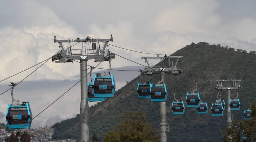 Cablebús, el segundo teleférico más utilizado en Latinoamérica, según GobCDMX