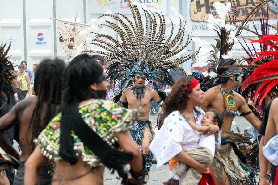 Gobierno de la CDMX conmemora el 696 aniversario de la fundación solar de México-Tenochtitlan