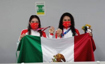 Tokio 2020 | Alejandra Orozco y Gabriela Ag&uacute;ndez ganan el bronce en clavados para M&eacute;xico