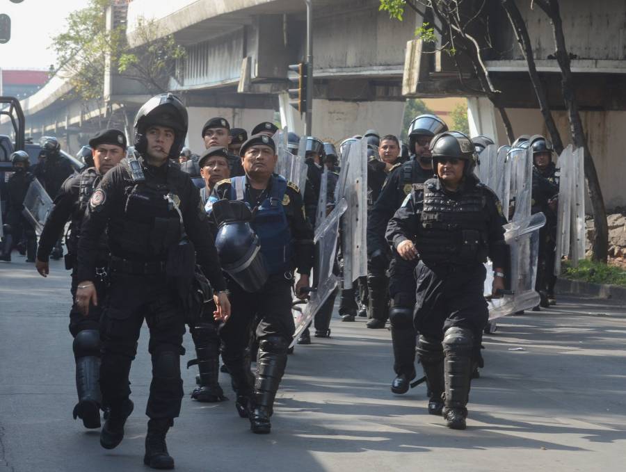 Anuncian despliegue policíaco para la consulta popular en la CDMX