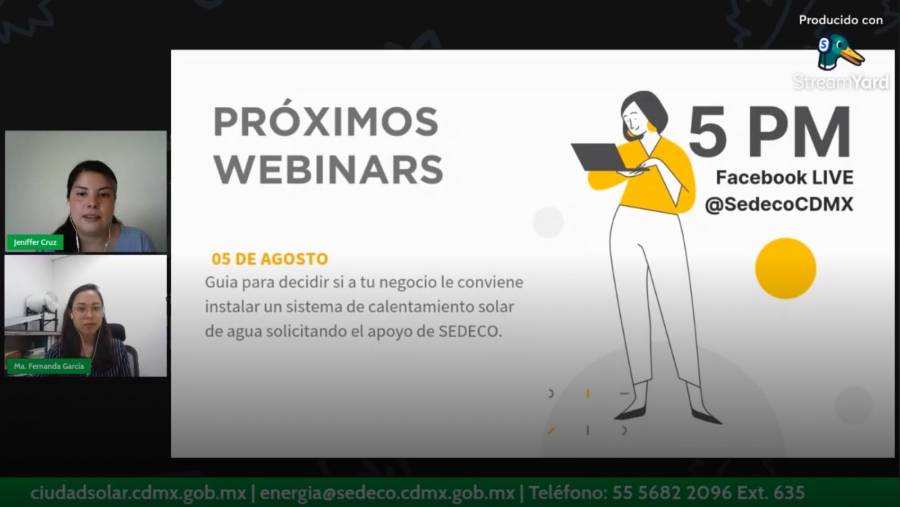 Sedeco muestra estándares de calidad en sistemas de calentamiento solar para Mipymes