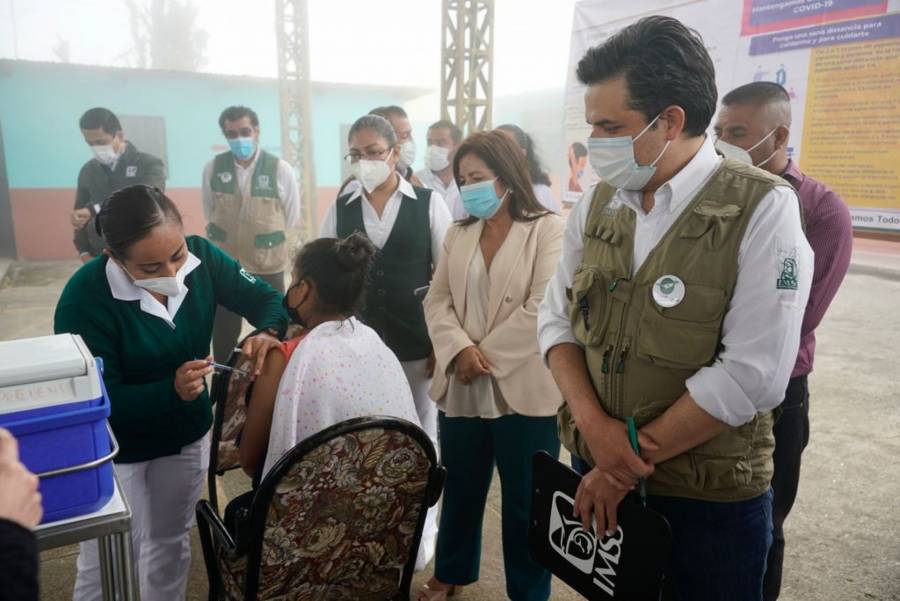 Zoé Robledo: Chiapas ya no ocupa el último lugar en vacunación contra el Covid-19
