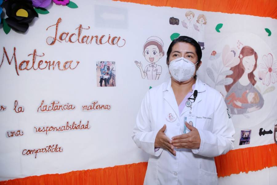 Leche materna, primera vacuna y más grande regalo de amor de una mamá a su recién nacido: IMSS