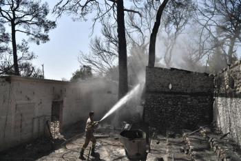 Incendios devoran bosques de la regi&oacute;n mediterr&aacute;nea en pa&iacute;ses de Europa