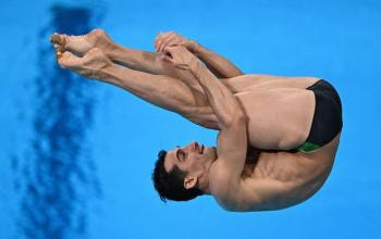 Rommel Pacheco se despide de los clavados con un sexto puesto en Tokio 2020