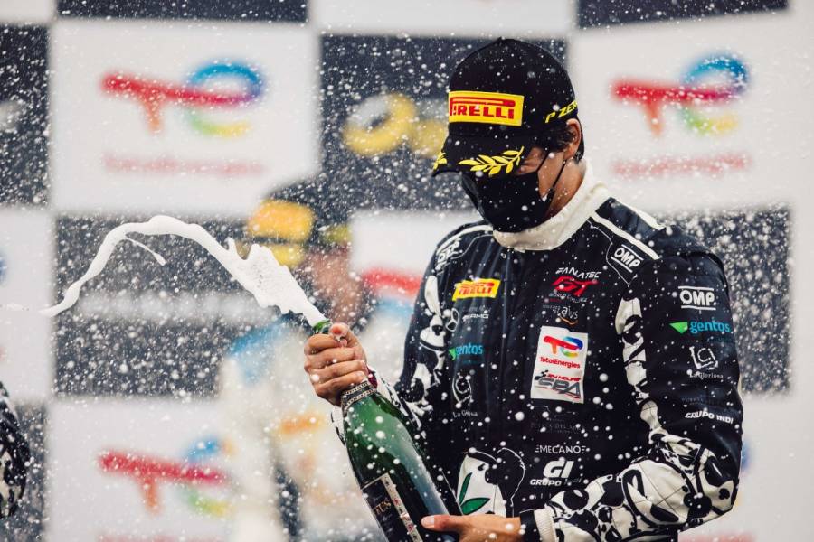 Victoria para piloto mexicano en la Francorchamps de Bélgica