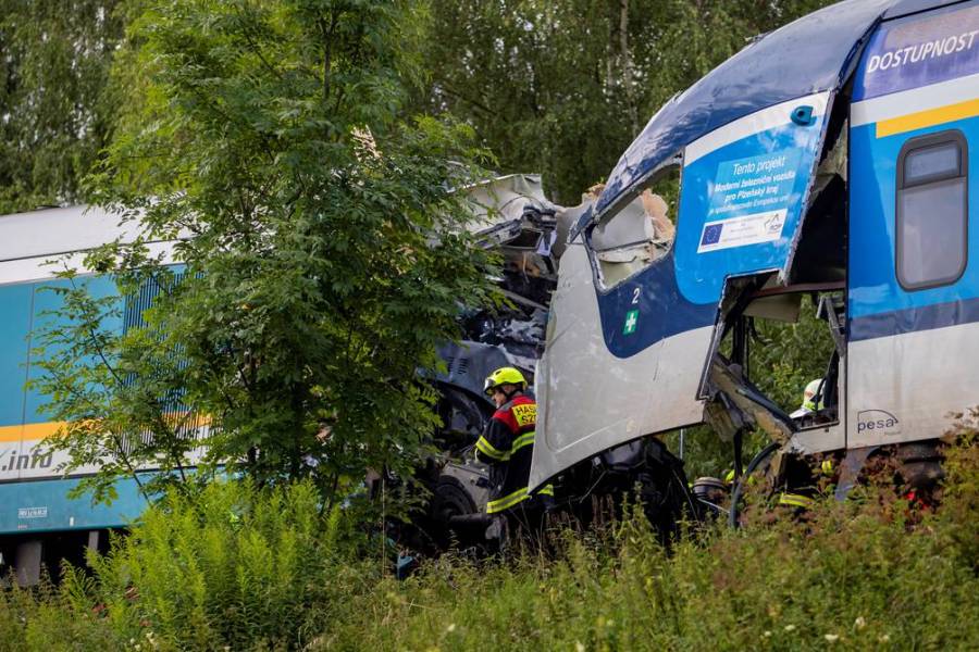 Tres muertos debido a un choque de trenes en República Checa