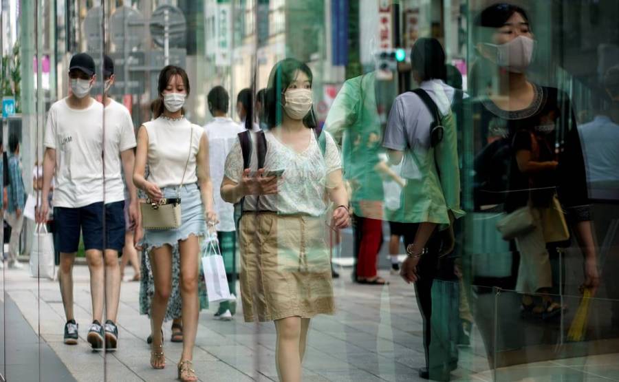 Récord de casos de Covid-19 en Tokio con más de 5,000 nuevas infecciones