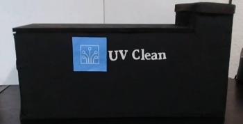 Polit&eacute;cnicos desinfectan art&iacute;culos personales con dispositivo de luz ultravioleta