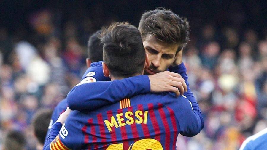 Jugadores del Barcelona empiezan a despedirse de Messi