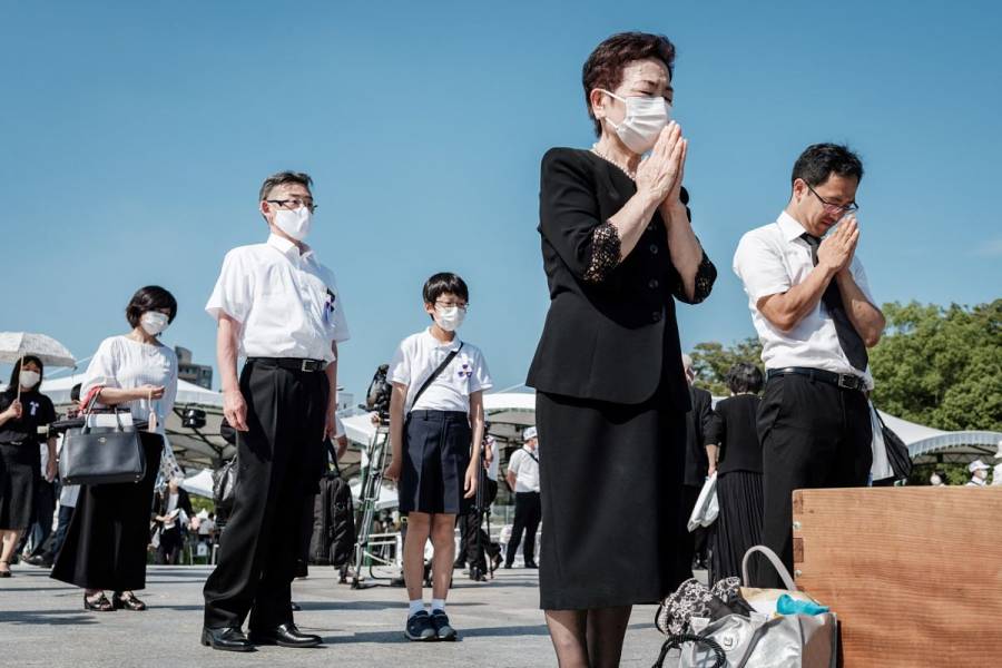 Japón conmemora 76 años de la bomba atómica de Hiroshima en plenos Juegos Olímpicos