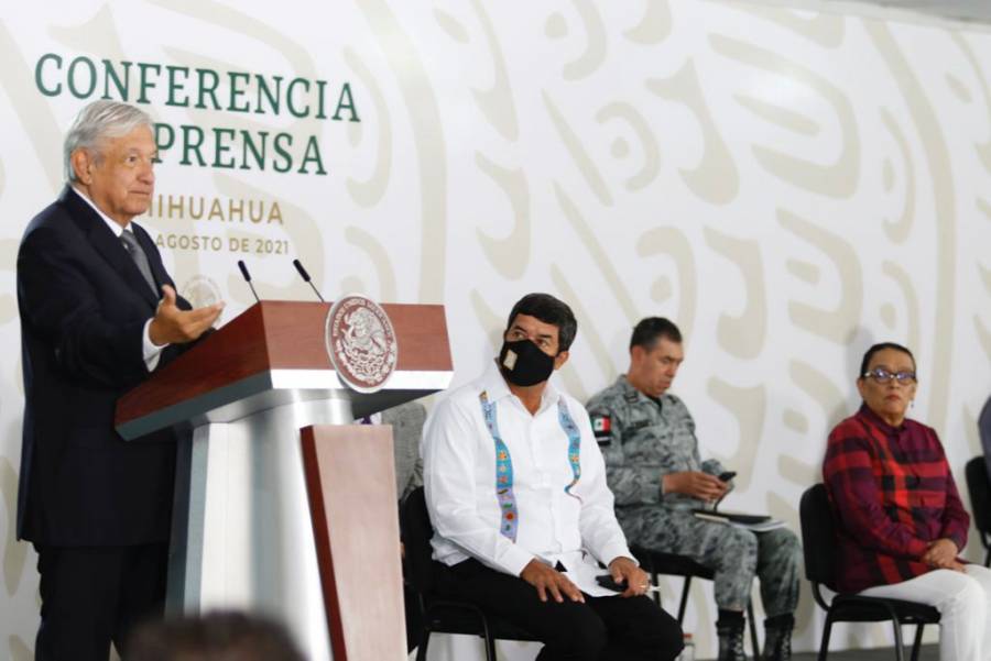 Gobernador Corral indica que seguirá apoyando la transformación del país; dice que gobernó con austeridad
