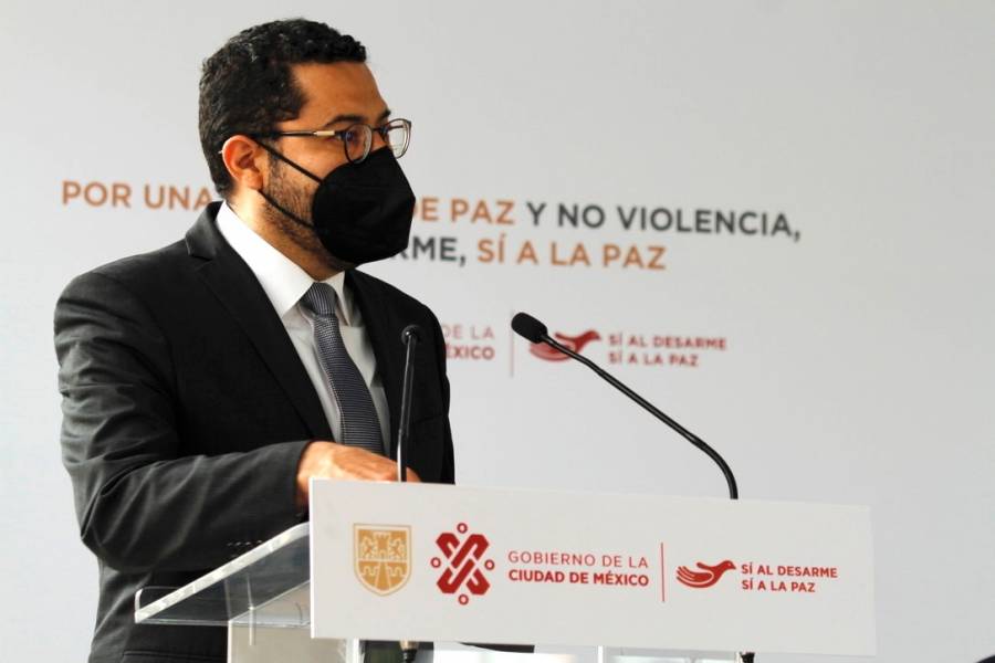 Relanzan programa Sí al desarme, Sí a La Paz en la CDMX