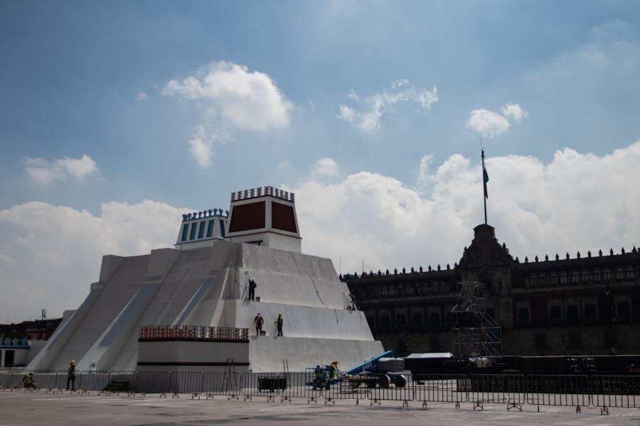 Maqueta en el Zócalo, será inaugurada este viernes