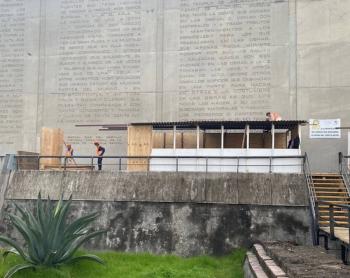 Colapso en techo de la Casa de las &Aacute;guilas, causada por “granizada at&iacute;pica”