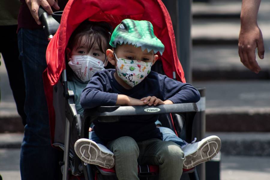 Reportan en CDMX, 17 niños hospitalizados por COVID-19