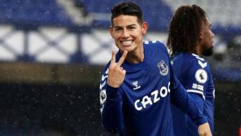 En cuarentena James Rodr&iacute;guez y 4 jugadores del Everton