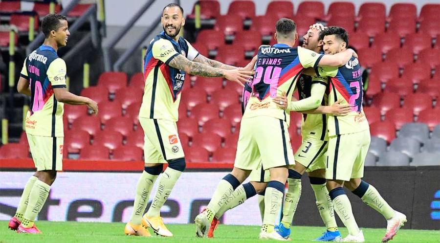 El América vence 1-0 al Atlas y toma el liderato