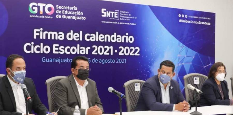 Presentan en Guanajuato calendario para el ciclo escolar 2021-2022