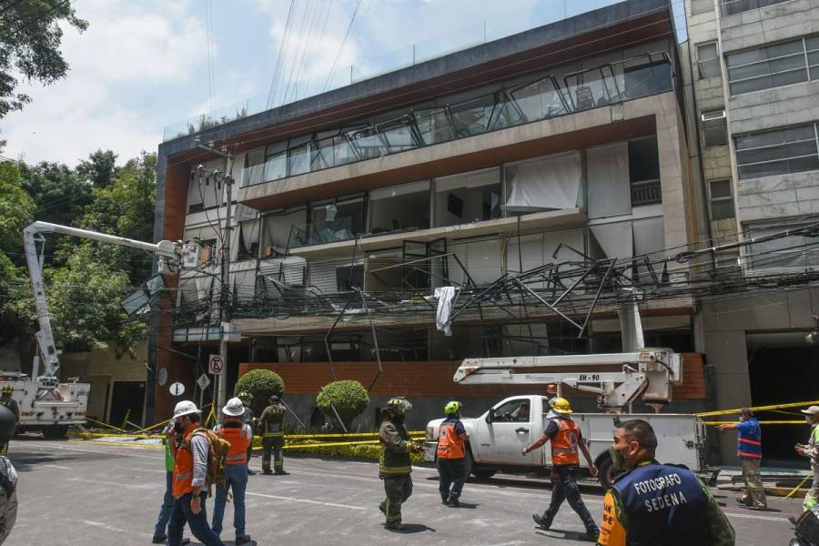 Sube a 29 la cifra de heridos por explosión en Av. Coyoacán