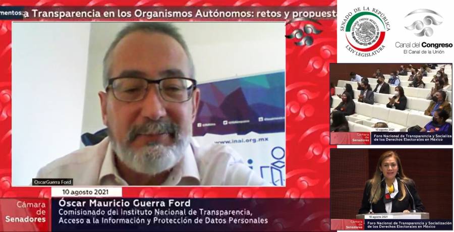 Pide INAI fortalecer organismos autónomos del país